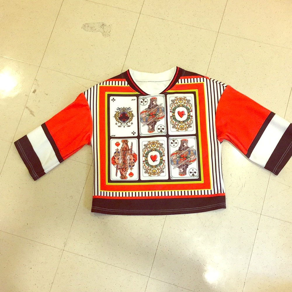 Poker patterned Sweatshirt